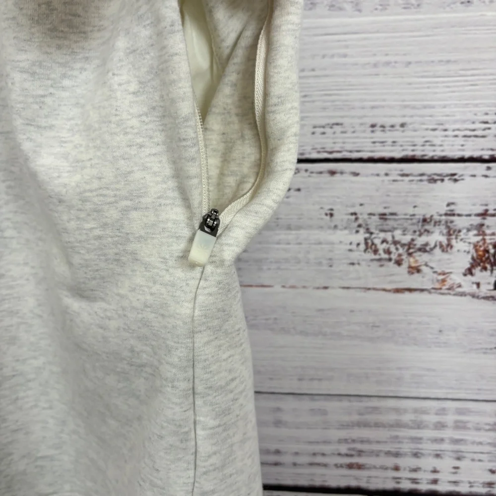 Athleta Girl Heather Gray Short Sleeve Shirt Dress